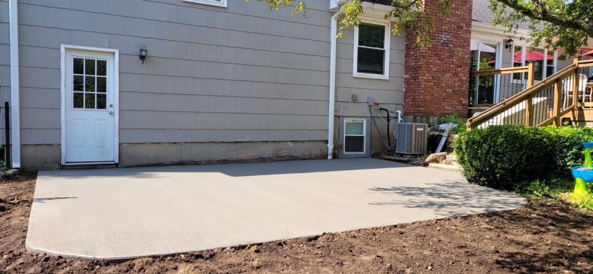 Sleek Backyard Patio